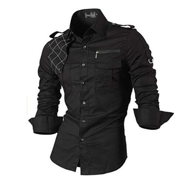 men's casual shirts jeansian dress fashion desinger stylish long sleeve slim fit 8371 black2, White;black
men's casual shirts jeansian dress fashion desinger stylish long sleeve slim fit 8371 black2, White;black
