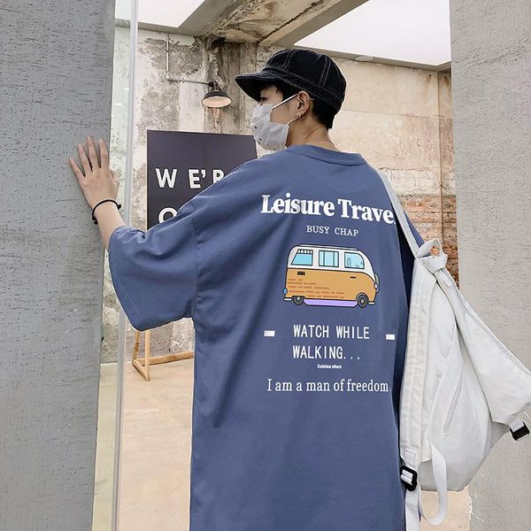 men's t-shirts henchiry casual summer men fashion short sleeve cotton breathable loose pattern t-shirt neutral o-neck couple's clo, White;black
men's t-shirts henchiry casual summer men fashion short sleeve cotton breathable loose pattern t-shirt neutral o-neck couple's clo, White;black