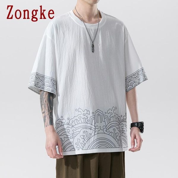 men's t-shirts zongke 2021 waves print half sleeve t shirt men tshirt male summer cotton tee casual fashion m-5xl funny clothing, White;black
men's t-shirts zongke 2021 waves print half sleeve t shirt men tshirt male summer cotton tee casual fashion m-5xl funny clothing, White;black