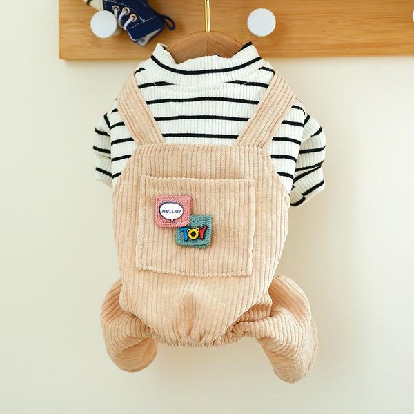 dog apparel spring autumn pet clothing overalls puppy striped shirt chihuahua pants strap cat jumpsuit pajamas yorkie clothes
dog apparel spring autumn pet clothing overalls puppy striped shirt chihuahua pants strap cat jumpsuit pajamas yorkie clothes