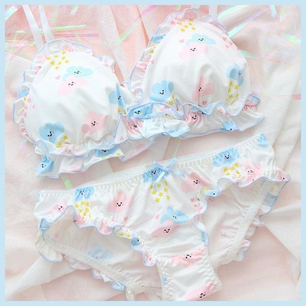 bras sets cute lolita lingerie for women girls japanese kawaii bra panty set milk silk flower priented wire underwear woman inmaties, Red;black
bras sets cute lolita lingerie for women girls japanese kawaii bra panty set milk silk flower priented wire underwear woman inmaties, Red;black