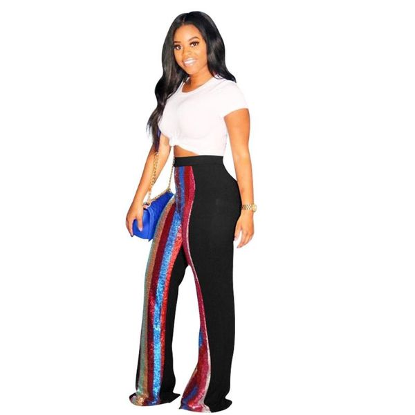 women's pants & capris joiekuno striped mid casual 2021 blusas mujer de moda long women bodycon fashion ladies sequined street trousers, Black;white
women's pants & capris joiekuno striped mid casual 2021 blusas mujer de moda long women bodycon fashion ladies sequined street trousers, Black;white