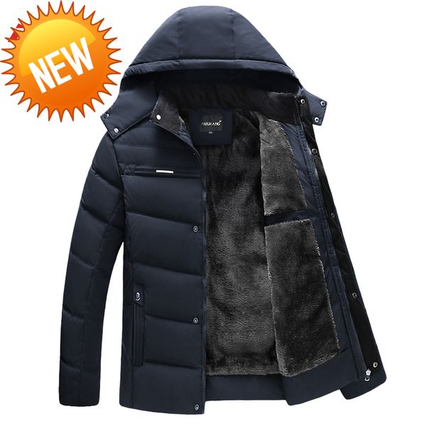 men winter down jacket and coat 2018 new casual hooded jackets warm fleece parkas male fashion thick outwear coats -4xl, Black
men winter down jacket and coat 2018 new casual hooded jackets warm fleece parkas male fashion thick outwear coats -4xl, Black