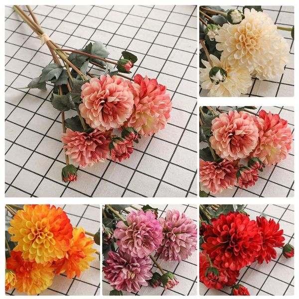 decorative flowers & wreaths 1pc 47cm silk chrysanthemum artificial fake bouquet wedding home party decor oil painting
decorative flowers & wreaths 1pc 47cm silk chrysanthemum artificial fake bouquet wedding home party decor oil painting