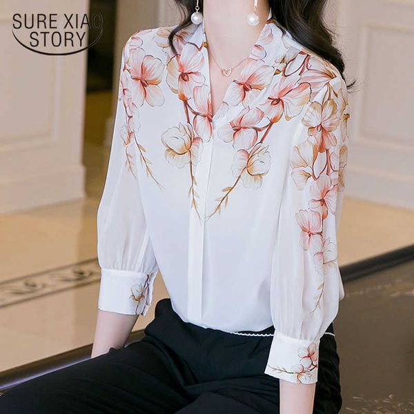 chemisier femme summer casual loose simple white satin shirt women elegant printed v-neck short-sleeve silk blouse 9720 210527
chemisier femme summer casual loose simple white satin shirt women elegant printed v-neck short-sleeve silk blouse 9720 210527