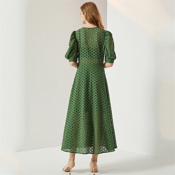 harleyfashion 2021 new summer elegant v-neck hollow-out hole solid color holiday green french dress high quality, Black;gray
harleyfashion 2021 new summer elegant v-neck hollow-out hole solid color holiday green french dress high quality, Black;gray