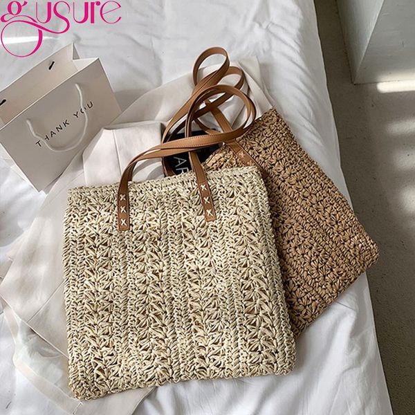 evening bags gusure casual straw women shoulder wicker woven ladies handbags handmade summer beach rattan bag large capacity tote purse
evening bags gusure casual straw women shoulder wicker woven ladies handbags handmade summer beach rattan bag large capacity tote purse