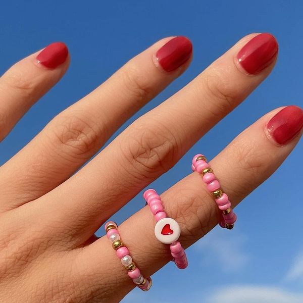 wedding rings 3pcs/set cute bohemia pink sweet heart flower set for women girls handmade rice beads resin acrylic ring beach jewelry, Slivery;golden
wedding rings 3pcs/set cute bohemia pink sweet heart flower set for women girls handmade rice beads resin acrylic ring beach jewelry, Slivery;golden