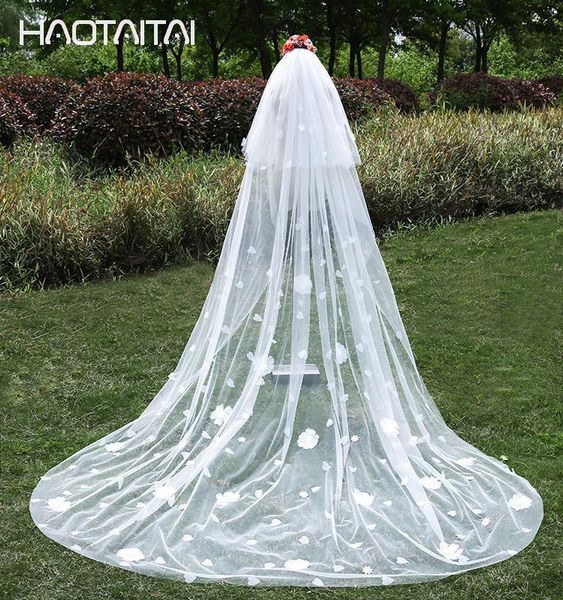 bridal veils veil in stock weddings for bride wedding accessories 2layers with comb 3m length, Black
bridal veils veil in stock weddings for bride wedding accessories 2layers with comb 3m length, Black