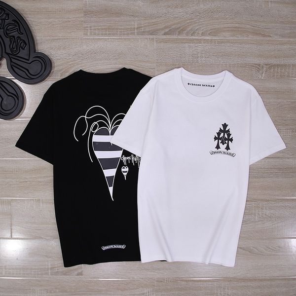 fashion outlet 21ss chrome summer graffiti tide brand horseshoe cross pure cotton short sleeve men's and women's loose casual t-sh, White;black
fashion outlet 21ss chrome summer graffiti tide brand horseshoe cross pure cotton short sleeve men's and women's loose casual t-sh, White;black