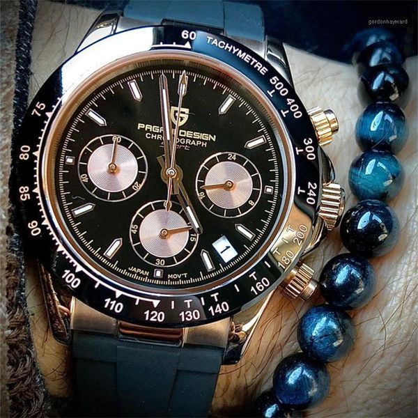 watch men brand automatic date wristwatch silica gel waterproof 100m chronograph clock gift wristwatches, Slivery;brown
watch men brand automatic date wristwatch silica gel waterproof 100m chronograph clock gift wristwatches, Slivery;brown