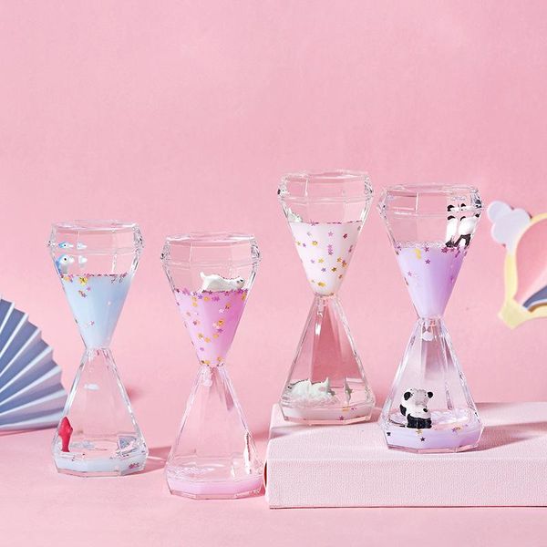 other clocks & accessories milk color oil hourglass timer clock floating visual movement liquid motion bubble with cute animal ornaments bir
other clocks & accessories milk color oil hourglass timer clock floating visual movement liquid motion bubble with cute animal ornaments bir