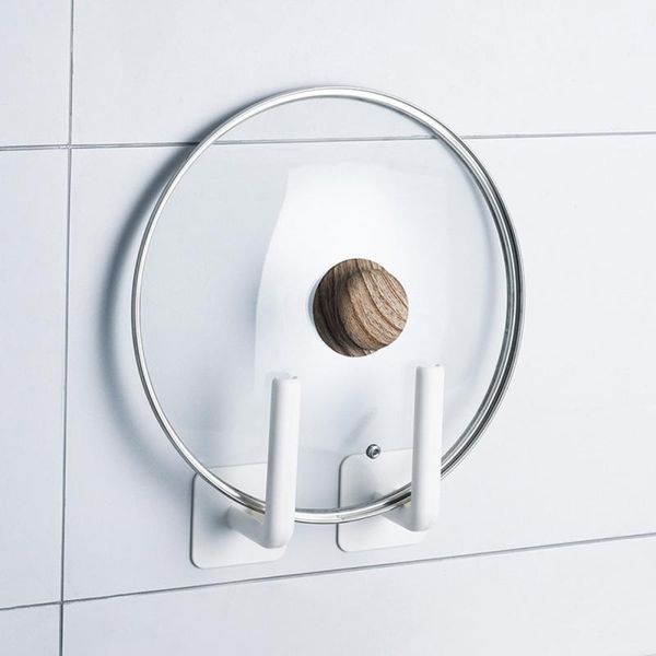 hooks & rails 2pcs seamless stickers storage rack multifunction household wall punch-pot lid holders bathroom kitchen accessories
hooks & rails 2pcs seamless stickers storage rack multifunction household wall punch-pot lid holders bathroom kitchen accessories