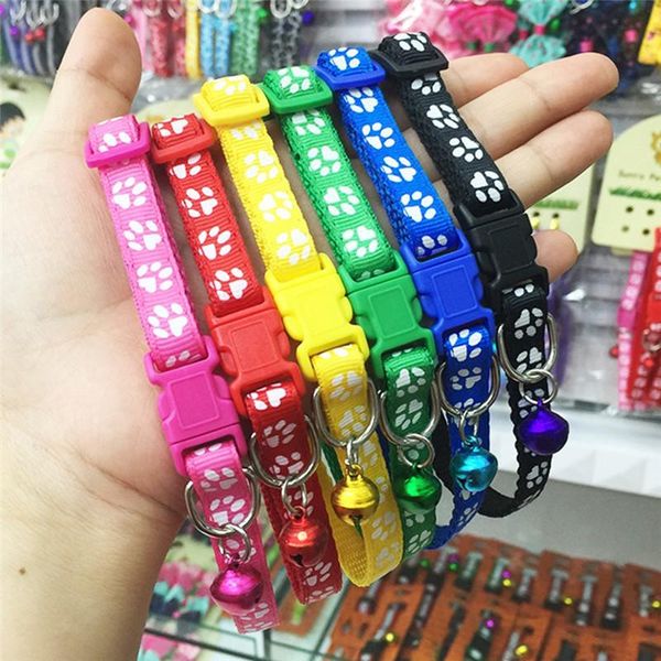 imixlot pet collar adjustable buckles with bell cat dog footprints pattern teddy small collars supplies & leashes
imixlot pet collar adjustable buckles with bell cat dog footprints pattern teddy small collars supplies & leashes