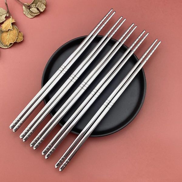 chopsticks 1 pair of stainless steel non-slip reusable suitable for sushi hash bar cute
chopsticks 1 pair of stainless steel non-slip reusable suitable for sushi hash bar cute