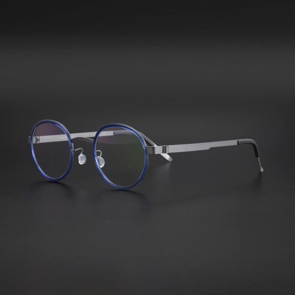 fashion sunglasses frames screw-less vintage round titanium acetate glasses men women myopia optical prescription eyeglasses retro circle ey, Black
fashion sunglasses frames screw-less vintage round titanium acetate glasses men women myopia optical prescription eyeglasses retro circle ey, Black