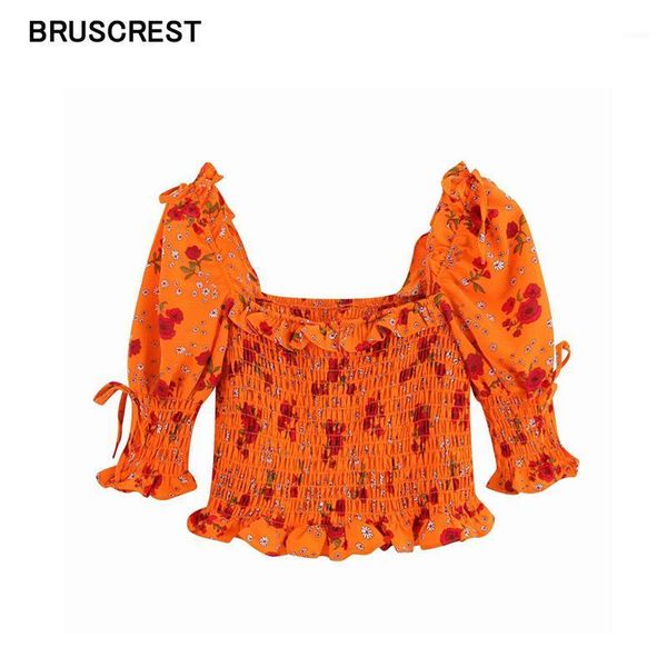 orange crop ruffle blouse vintage sunflower floral womens and blouses ladies shirts puff sleeve square neck women's &, White
orange crop ruffle blouse vintage sunflower floral womens and blouses ladies shirts puff sleeve square neck women's &, White