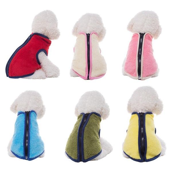 dog apparel clothes fleece vest zip up coat warm double sided sleeveless jacket pet supplies
dog apparel clothes fleece vest zip up coat warm double sided sleeveless jacket pet supplies