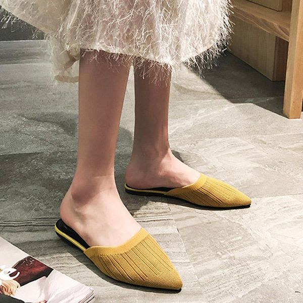 fashion women slippers woman flats mules ladies pointed toe sandals slip on female shoes spring summer plus size 2021, Black
fashion women slippers woman flats mules ladies pointed toe sandals slip on female shoes spring summer plus size 2021, Black