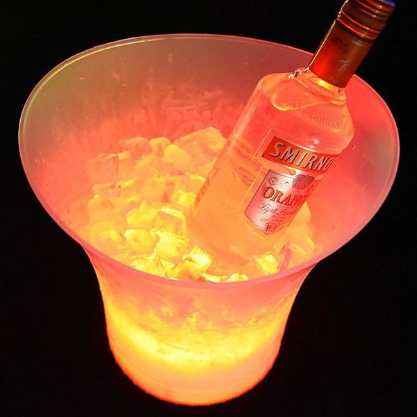 ice buckets and coolers 5l led bucket wine cooler waterproof holder champagne drinks rack bar/home/night party charging/2* batteries
ice buckets and coolers 5l led bucket wine cooler waterproof holder champagne drinks rack bar/home/night party charging/2* batteries