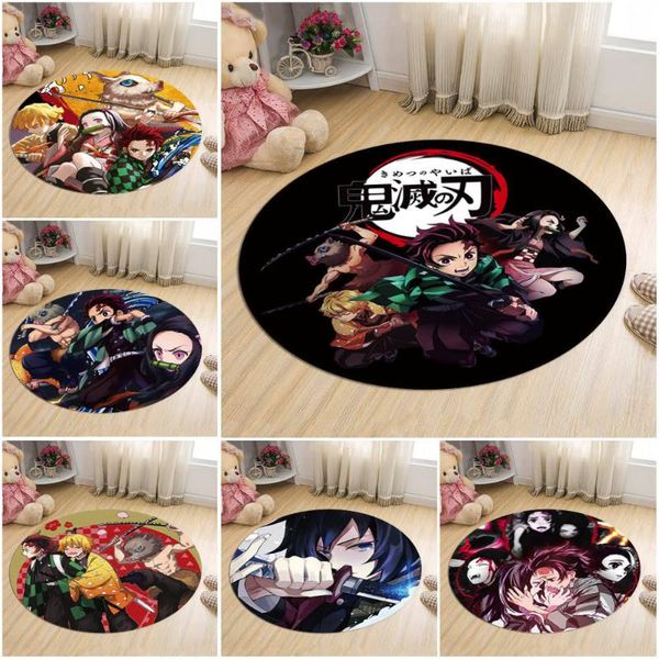 anime rug round demon slayer carpet kitchen bedroom mat bathroom non-slip pad gift toys for kids friend bath mats
anime rug round demon slayer carpet kitchen bedroom mat bathroom non-slip pad gift toys for kids friend bath mats