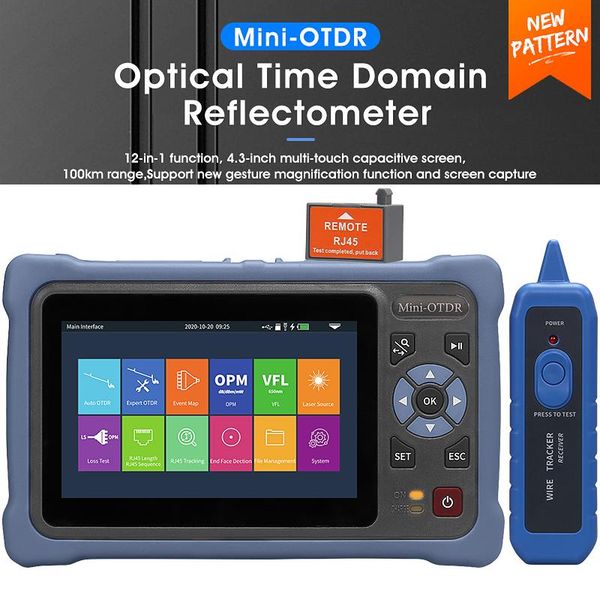 mini otdr 1310/1550nm 26/24db fiber optic reflectometer touch screen vfl ols opm event map ethernet cable tester equipment
mini otdr 1310/1550nm 26/24db fiber optic reflectometer touch screen vfl ols opm event map ethernet cable tester equipment