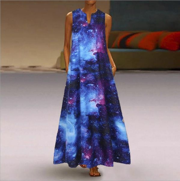 casual dresses sundress women summer dress printing midi plus size linen loose sleeveless printed long maxi, Black;gray
casual dresses sundress women summer dress printing midi plus size linen loose sleeveless printed long maxi, Black;gray