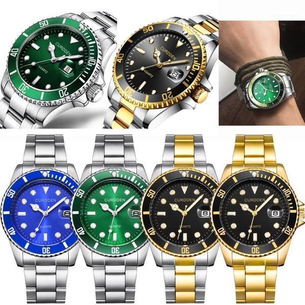 wristwatches watch men curdde fashion military stainless steel date sport relogio calendar quartz analog hour reloj hombre, Slivery;brown
wristwatches watch men curdde fashion military stainless steel date sport relogio calendar quartz analog hour reloj hombre, Slivery;brown