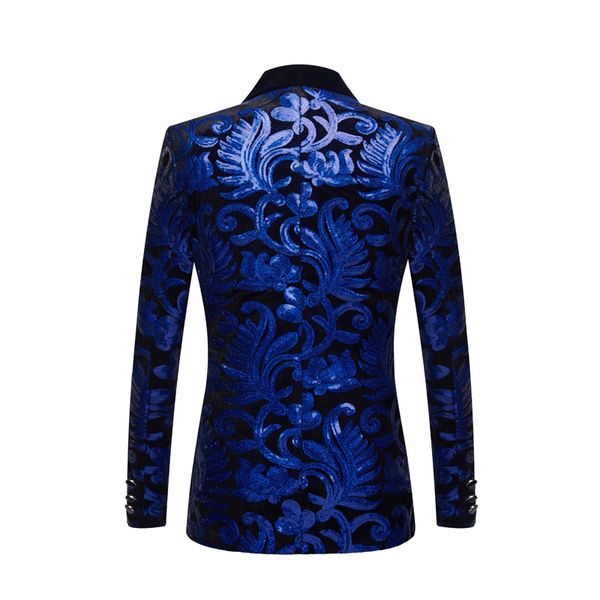men's suits & blazers pijtrl series sequins male velvet, real blue, black, sparkly floral wedding blazers, groom, prom, singer, thin su, White;black
men's suits & blazers pijtrl series sequins male velvet, real blue, black, sparkly floral wedding blazers, groom, prom, singer, thin su, White;black