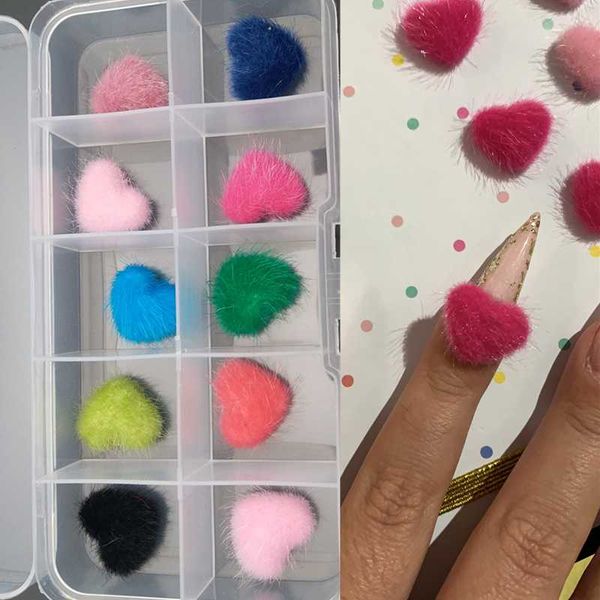 nail art decorations 10pcs/box detachable fluffy pom removable 3d plush faux fur balls with magnetic base pompom ball accessories, Silver;gold
nail art decorations 10pcs/box detachable fluffy pom removable 3d plush faux fur balls with magnetic base pompom ball accessories, Silver;gold