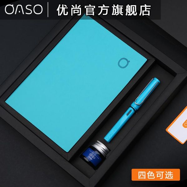 office writing stationery oaso luxury commercial gift pens set sky blue 0.38mm fountain pen + notebook+ bottle ink
office writing stationery oaso luxury commercial gift pens set sky blue 0.38mm fountain pen + notebook+ bottle ink