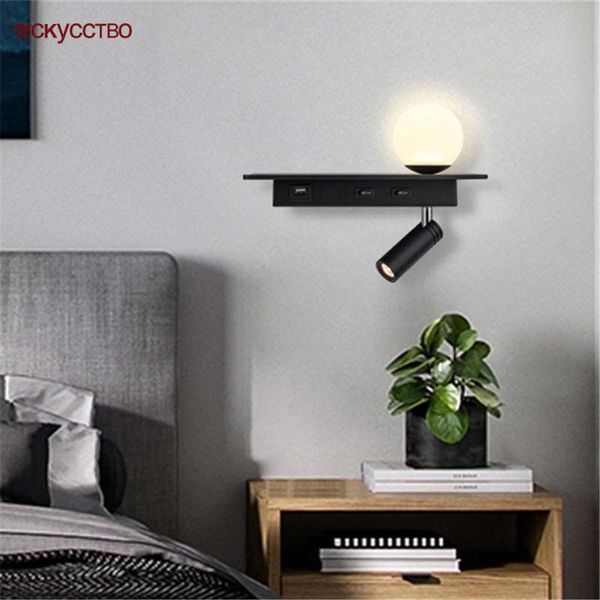 wall lamps nordic black shelf ball led lamp with usb charging port for study bedroom bedside reading light modern living room fixtures
wall lamps nordic black shelf ball led lamp with usb charging port for study bedroom bedside reading light modern living room fixtures