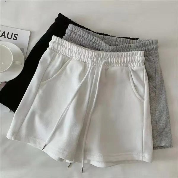 women's shorts korea ulzzang vintage oversized casual y2k fashion punk hip hop slim loose summer pure color chic women, White;black
women's shorts korea ulzzang vintage oversized casual y2k fashion punk hip hop slim loose summer pure color chic women, White;black