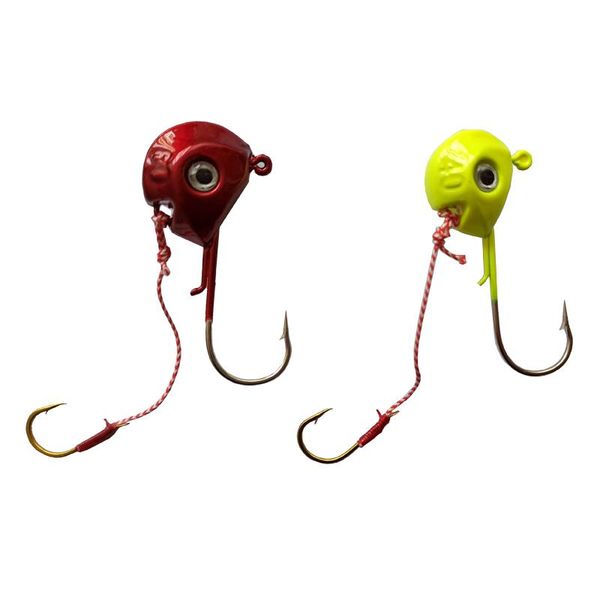 fishing hooks 3pcs/lot 40g 60g 80g average mixed size lead jig head with two barbed korean
fishing hooks 3pcs/lot 40g 60g 80g average mixed size lead jig head with two barbed korean