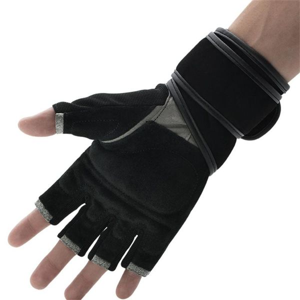 sports gloves fitness long wrist breathable wear men and women leather training, Black
sports gloves fitness long wrist breathable wear men and women leather training, Black