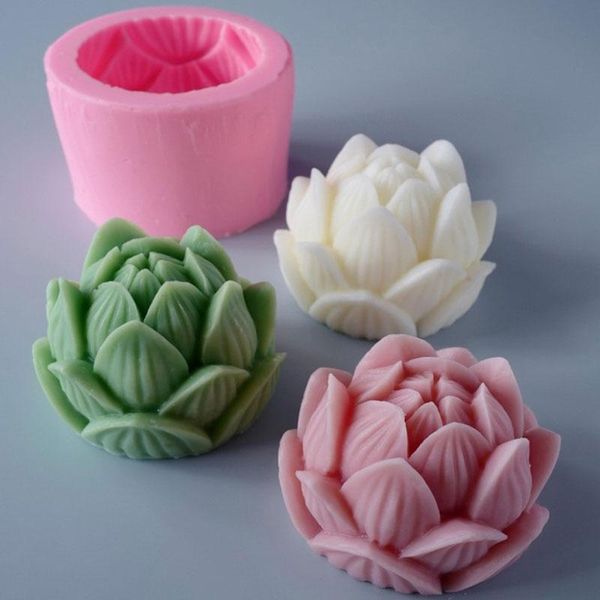 craft tools 3d diy handmade scented candle mold lotus silicone shape soap model
craft tools 3d diy handmade scented candle mold lotus silicone shape soap model
