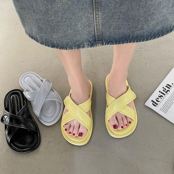 slippers summer shoes for women 2021 sliders woman flats designer slides ladies casual slipper female solid, Black
slippers summer shoes for women 2021 sliders woman flats designer slides ladies casual slipper female solid, Black