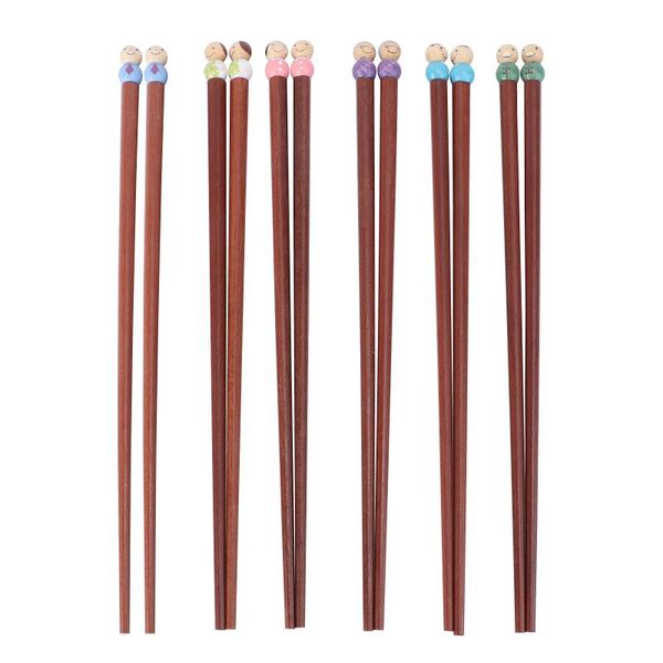 chopsticks 6 pairs of japanese style wooden home restaurant anti-slip
chopsticks 6 pairs of japanese style wooden home restaurant anti-slip