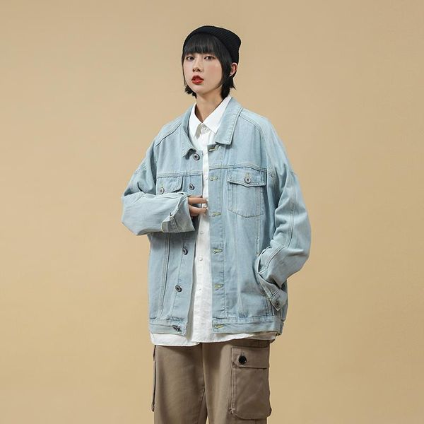 women's jackets women denim jacket fashion blue loose long campus couple female jeans coats, Black;brown
women's jackets women denim jacket fashion blue loose long campus couple female jeans coats, Black;brown
