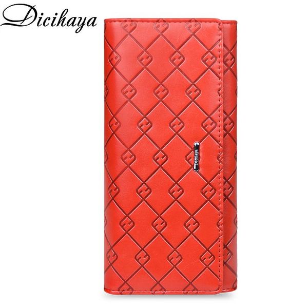 wallets dicihaya fashion women simple zipper purses long style female clutch coin purse portomonee clamp for phone bag card hold, Red;black
wallets dicihaya fashion women simple zipper purses long style female clutch coin purse portomonee clamp for phone bag card hold, Red;black