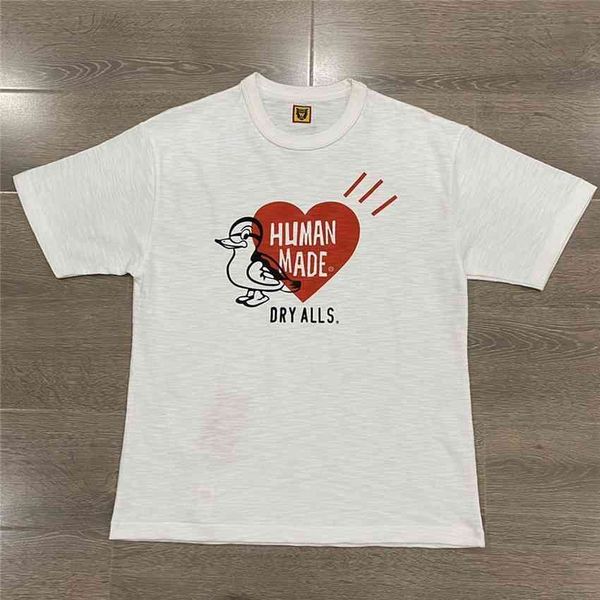 men's t-shirts duck print human red heart made -shirts of he women men slub white cotton grey casual ops, White;black
men's t-shirts duck print human red heart made -shirts of he women men slub white cotton grey casual ops, White;black
