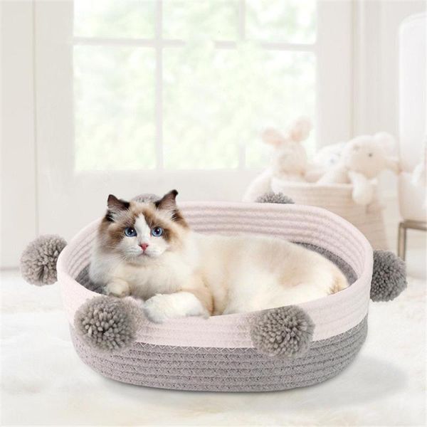 cat beds & furniture four seasons bed house pet scratch-resistant cotton rope kennel kitten nest mat puppy sleeping bag cats basket cushion
cat beds & furniture four seasons bed house pet scratch-resistant cotton rope kennel kitten nest mat puppy sleeping bag cats basket cushion
