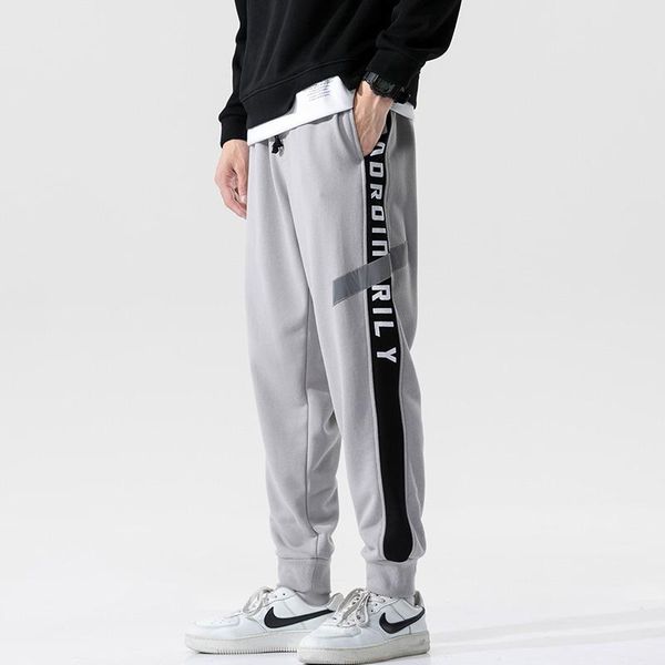 spring and autumn sweatpants men's casual fashion reflect light loose ovesized trousers hip hop cotton hoodie pants, Black
spring and autumn sweatpants men's casual fashion reflect light loose ovesized trousers hip hop cotton hoodie pants, Black