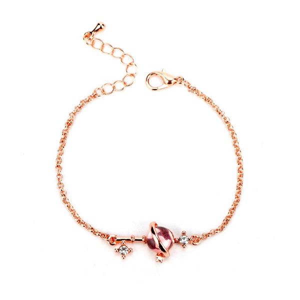 link, chain heyu fashion earth with plant bracelet for women star moon crystal banlge girl wristband charm jewelry, Black
link, chain heyu fashion earth with plant bracelet for women star moon crystal banlge girl wristband charm jewelry, Black