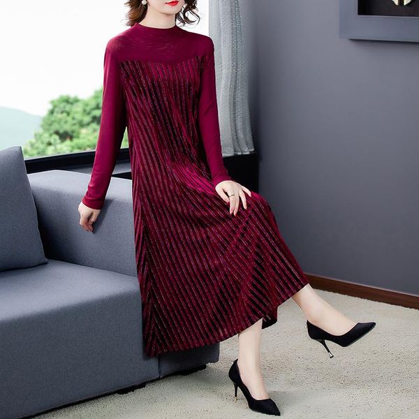 autumn fashion vintage red 4xl plus size midi dress 2021 winter casual long sleeve dresses women elegant bodycon party vestidos, Black;gray
autumn fashion vintage red 4xl plus size midi dress 2021 winter casual long sleeve dresses women elegant bodycon party vestidos, Black;gray