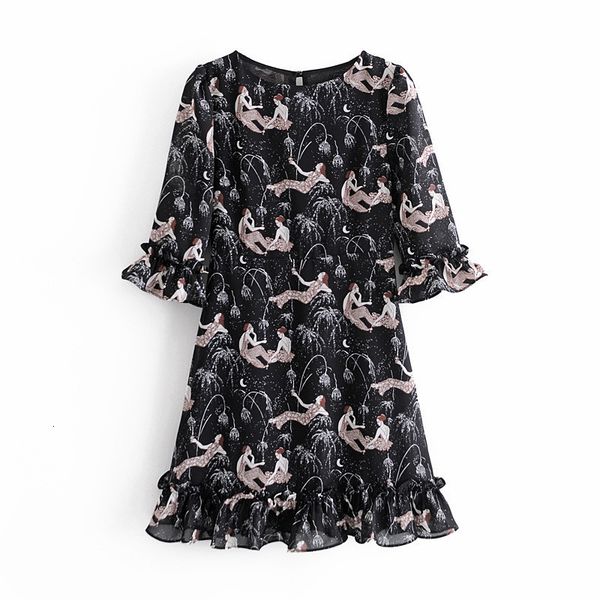 casual dresses women sprint fashion beauty girl print black mini chic lady half sleeve high waist ruffles short dress femme b0zk, Black;gray
casual dresses women sprint fashion beauty girl print black mini chic lady half sleeve high waist ruffles short dress femme b0zk, Black;gray