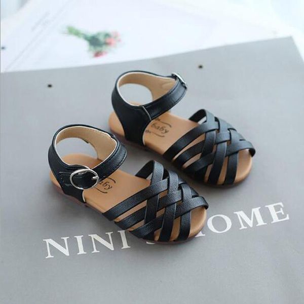 sandals pu leather woven baby girls toddler shoes summer children's open-toe beach soft little girl princess, Black;red
sandals pu leather woven baby girls toddler shoes summer children's open-toe beach soft little girl princess, Black;red