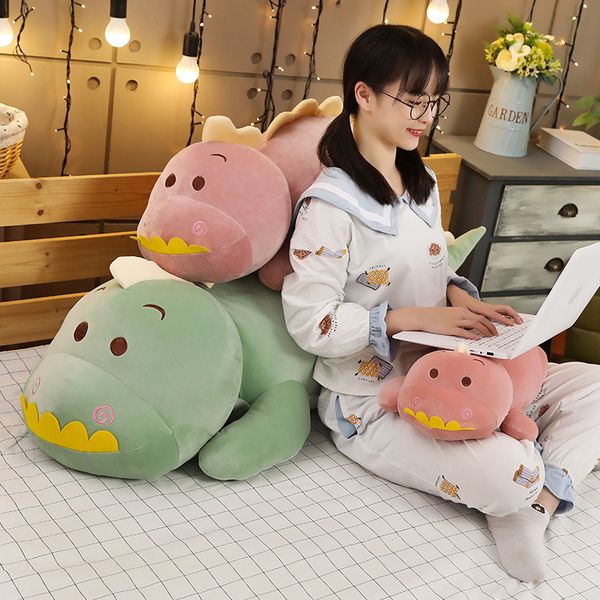 yellow teeth lying dinosaur toy green pink elastic plush dino 60/90/120cm down cotton filled animal kids gift
yellow teeth lying dinosaur toy green pink elastic plush dino 60/90/120cm down cotton filled animal kids gift