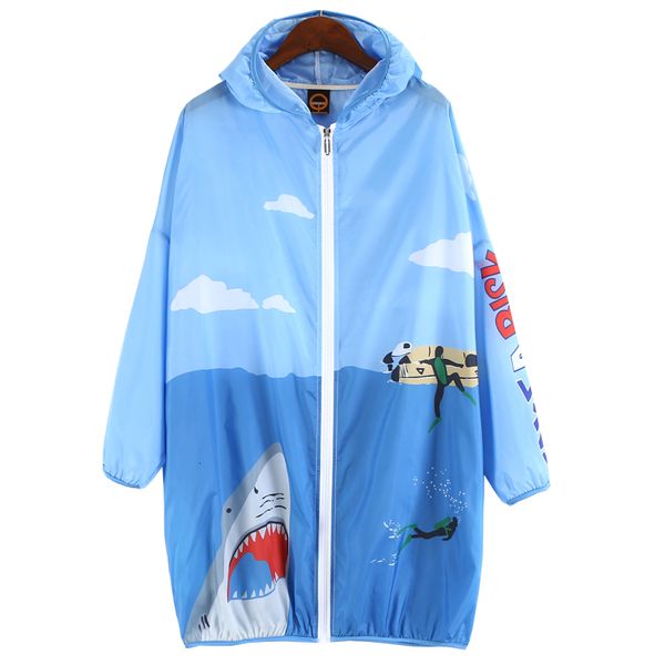 jackets hip-hop clothing european station women's sun protection shirt ultra-thin windbreaker hooded mid-length jacket, Black;brown
jackets hip-hop clothing european station women's sun protection shirt ultra-thin windbreaker hooded mid-length jacket, Black;brown