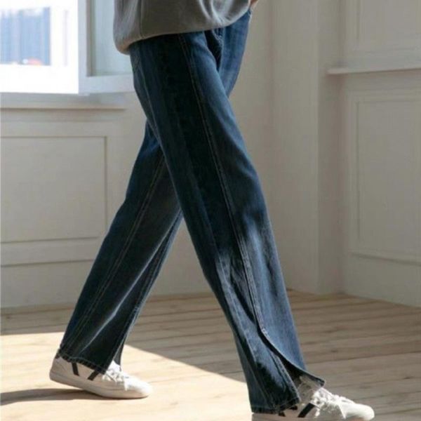 women's jeans women retro high waist boyfriend style mom denim pants 2021 plus size straight maxi female loose chic trousers streetwear, Blue
women's jeans women retro high waist boyfriend style mom denim pants 2021 plus size straight maxi female loose chic trousers streetwear, Blue